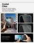 Protector de Pantalla Spigen Galaxy S25 / S24 – Glas.tR EZ Fit HD (2 Unidades)